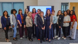 Sen. Bartolotta poses with event attendees and staff of PA Women Work.