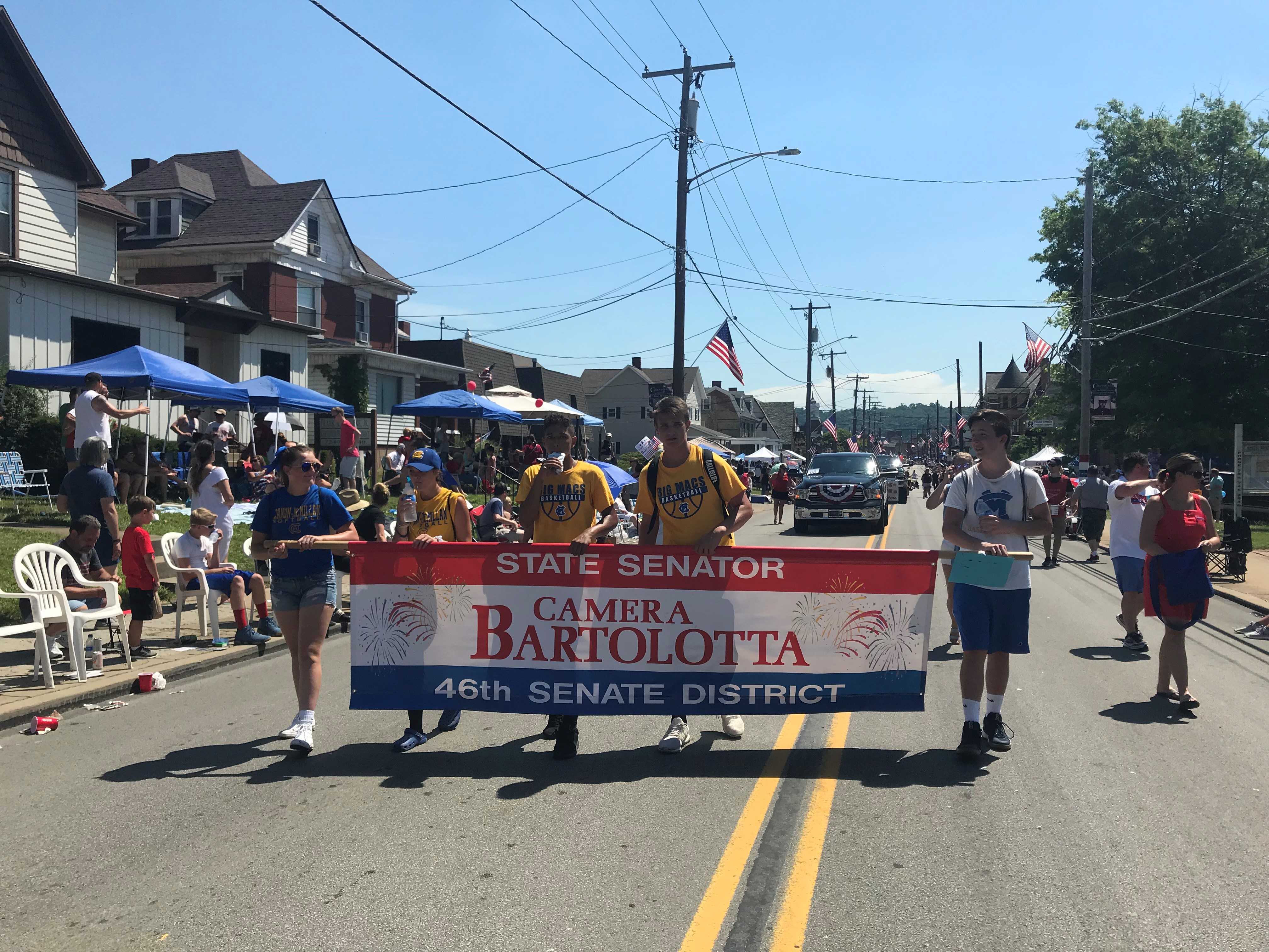 Camera Canonsburg Parade Senator Camera Bartolotta